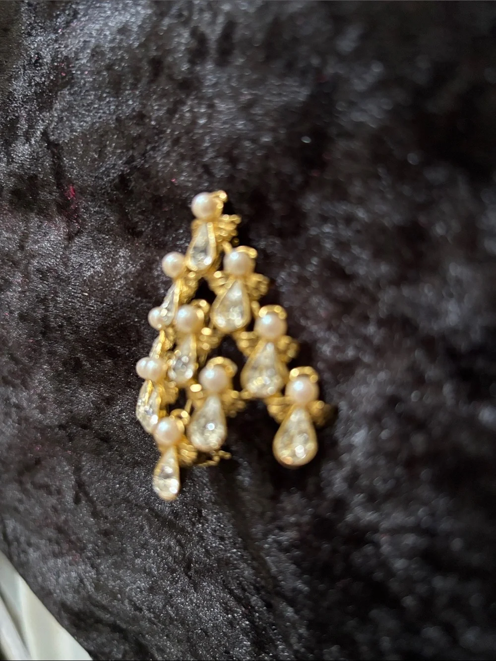 Vintage Nina Ricci for Avon Angel Christmas Tree Brooch